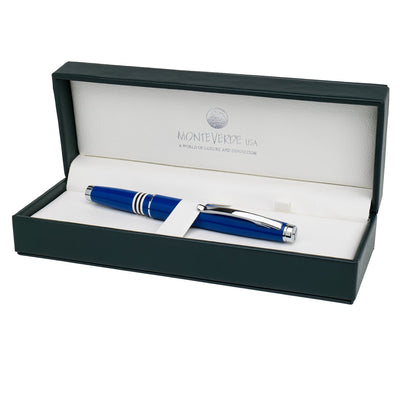 Monteverde Dakota Roller Ball Pen - Air Force Blue CT - penpencilink