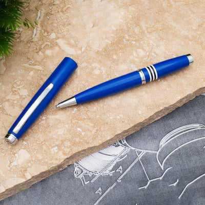 Monteverde Dakota Roller Ball Pen - Air Force Blue CT - penpencilink