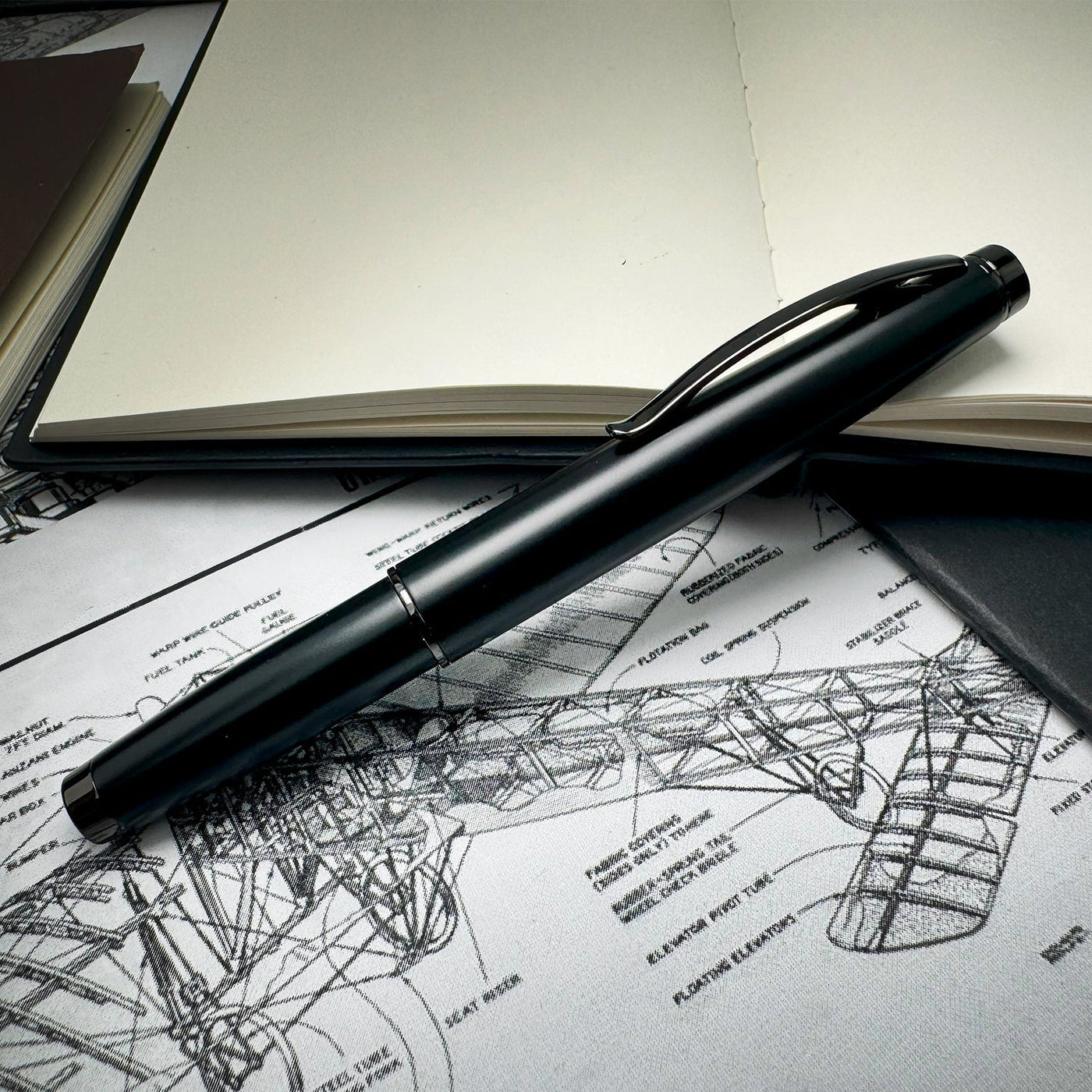 Monteverde Dakota Roller Ball Pen - Black Sky BT - penpencilink