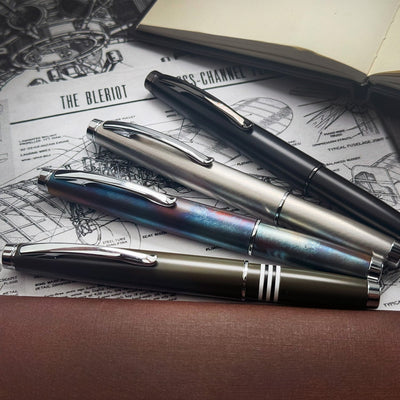 Monteverde Dakota Roller Ball Pen - Raw Flame CT - penpencilink