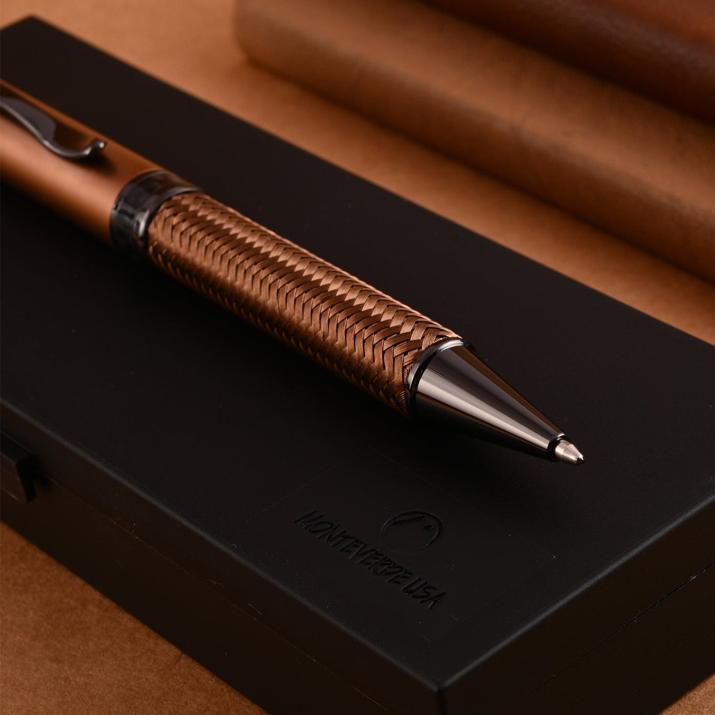 Monteverde Innova Formula M Ball Pen - Bronze BT - penpencilink