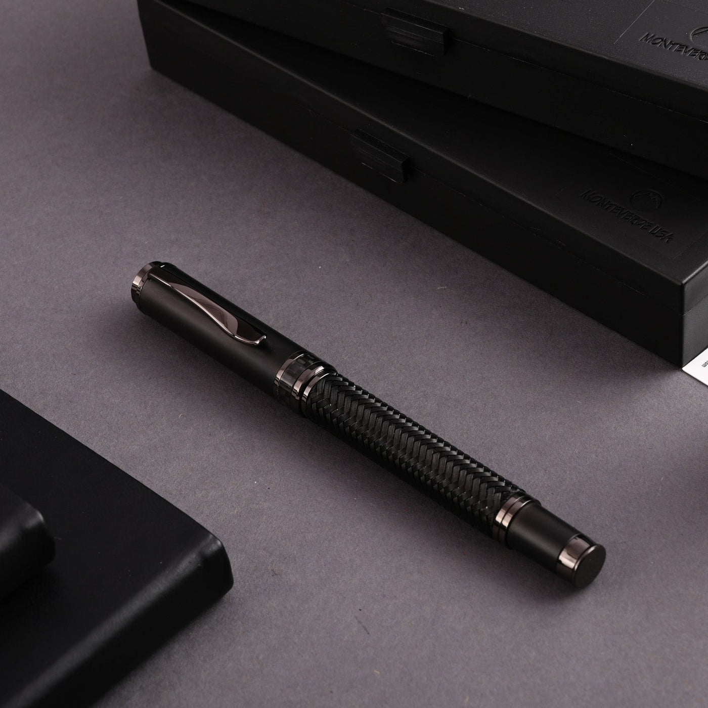 Monteverde Innova Formula M Roller Ball Pen - Black BT - penpencilink