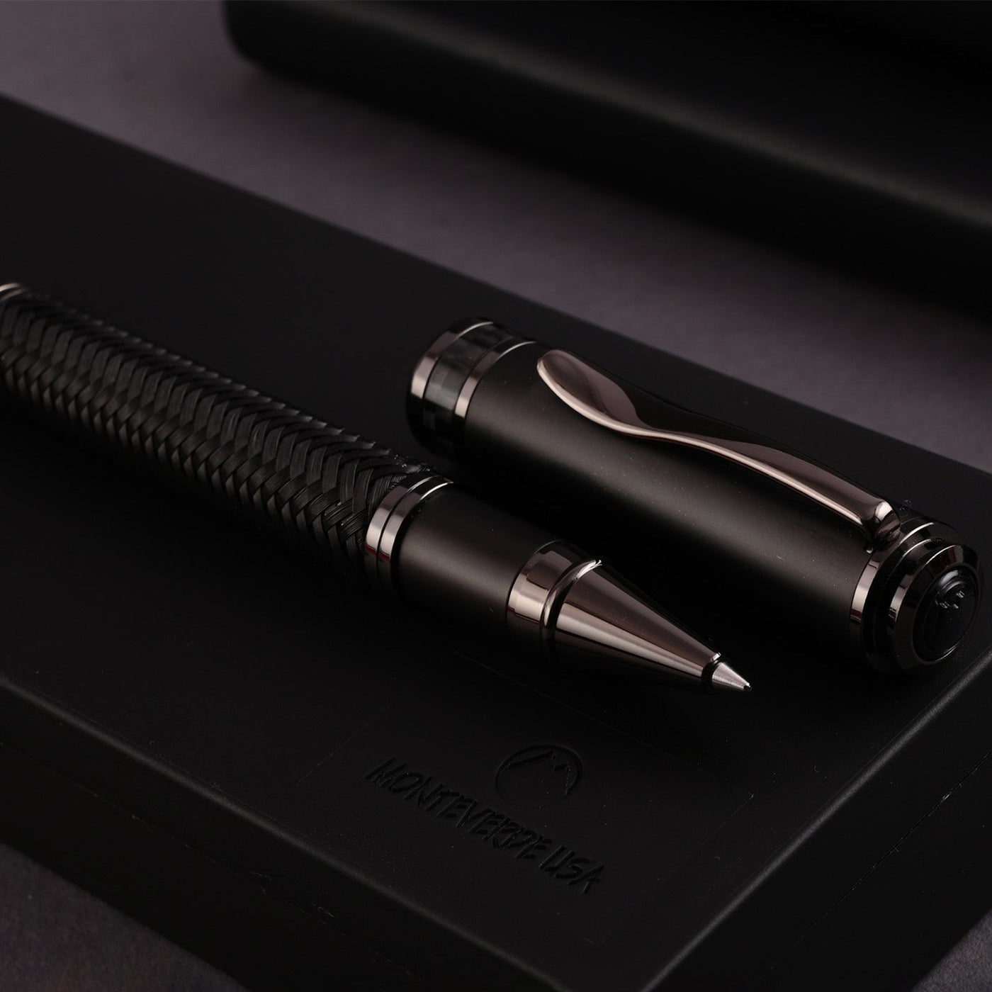 Monteverde Innova Formula M Roller Ball Pen - Black BT - penpencilink