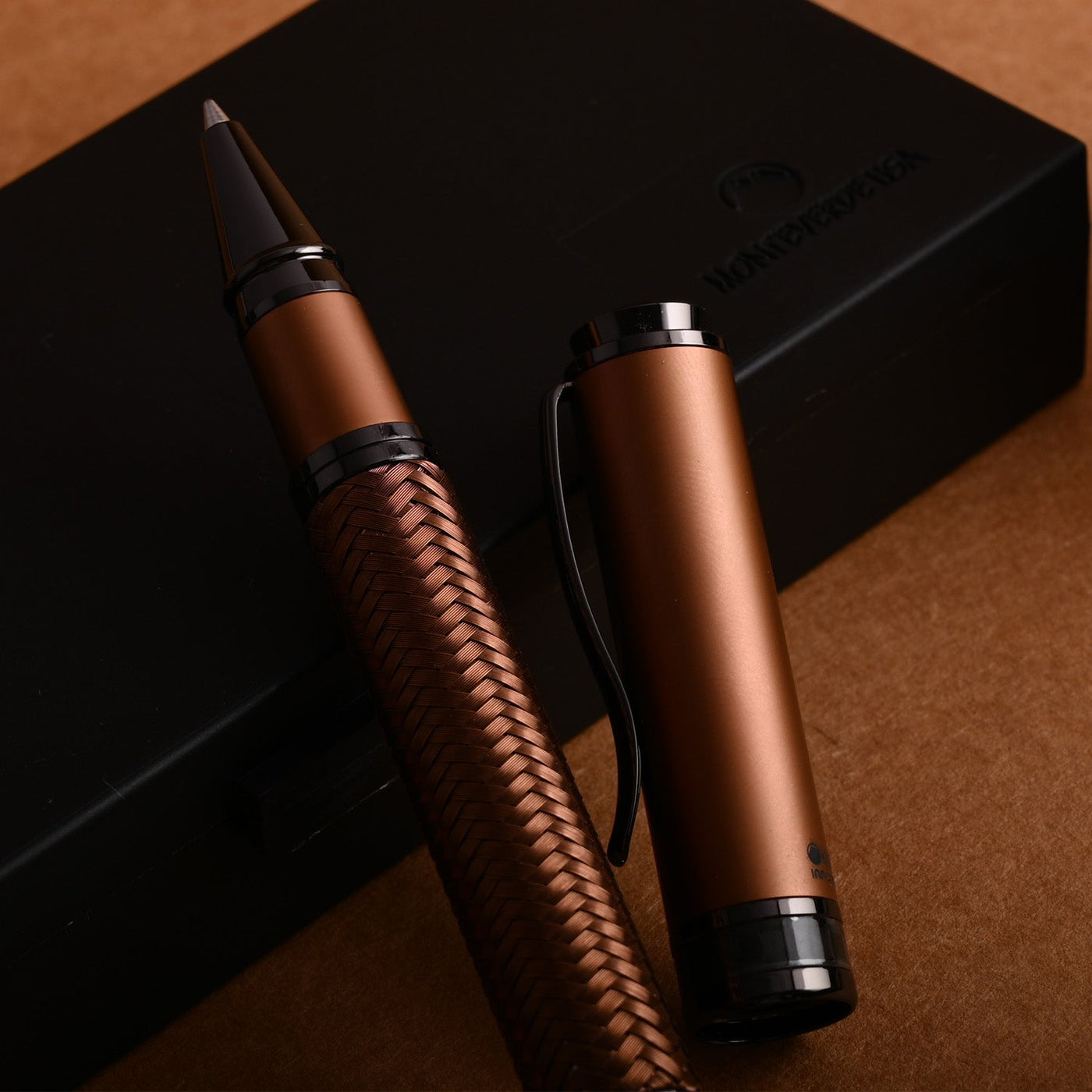 Monteverde Innova Formula M Roller Ball Pen - Bronze BT - penpencilink