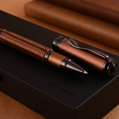 Monteverde Innova Formula M Roller Ball Pen - Bronze BT - penpencilink
