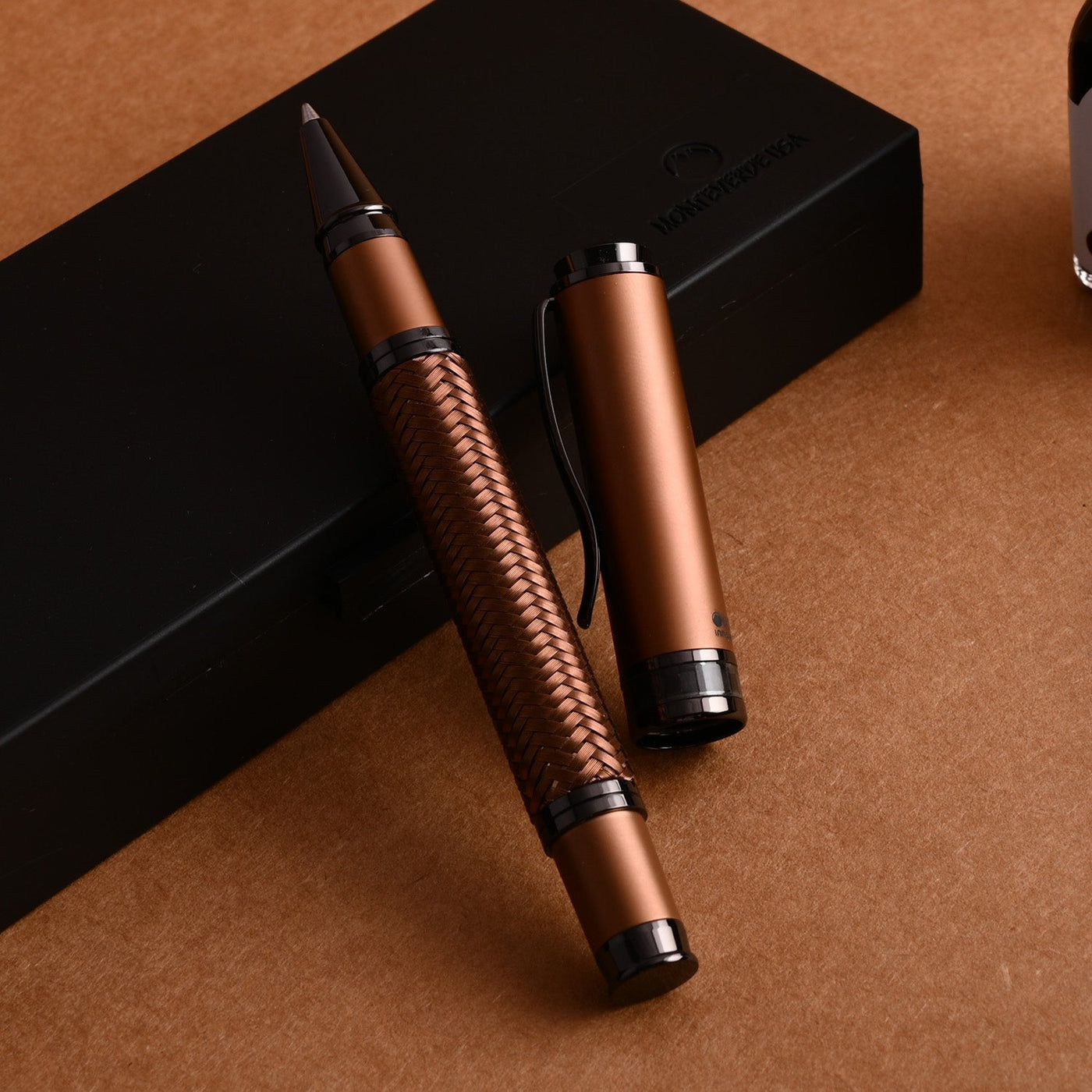 Monteverde Innova Formula M Roller Ball Pen - Bronze BT - penpencilink