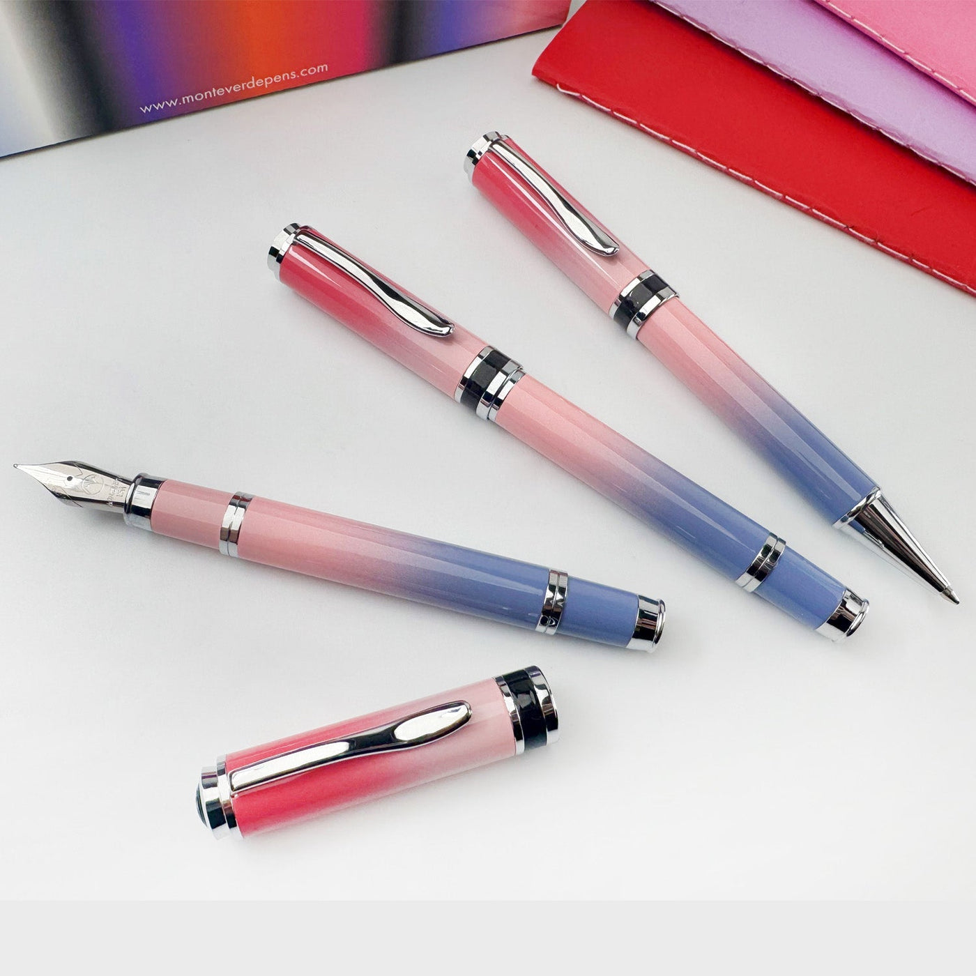 Monteverde Innova Ombre Fusion Roller Ball Pen - Charm CT - penpencilink