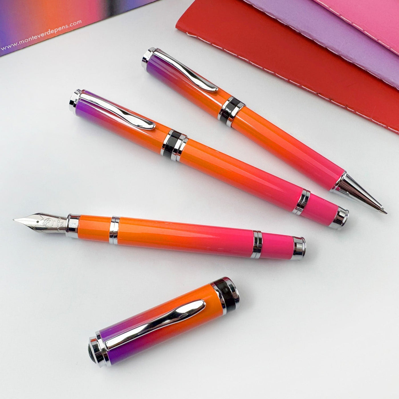 Monteverde Innova Ombre Fusion Roller Ball Pen - Harmony CT - penpencilink