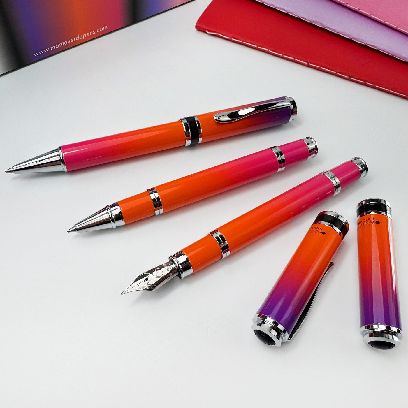 Monteverde Innova Ombre Fusion Roller Ball Pen - Harmony CT - penpencilink