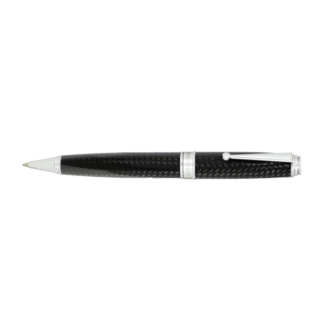 Monteverde Invincia Deluxe Ball Pen - Black CT - penpencilink