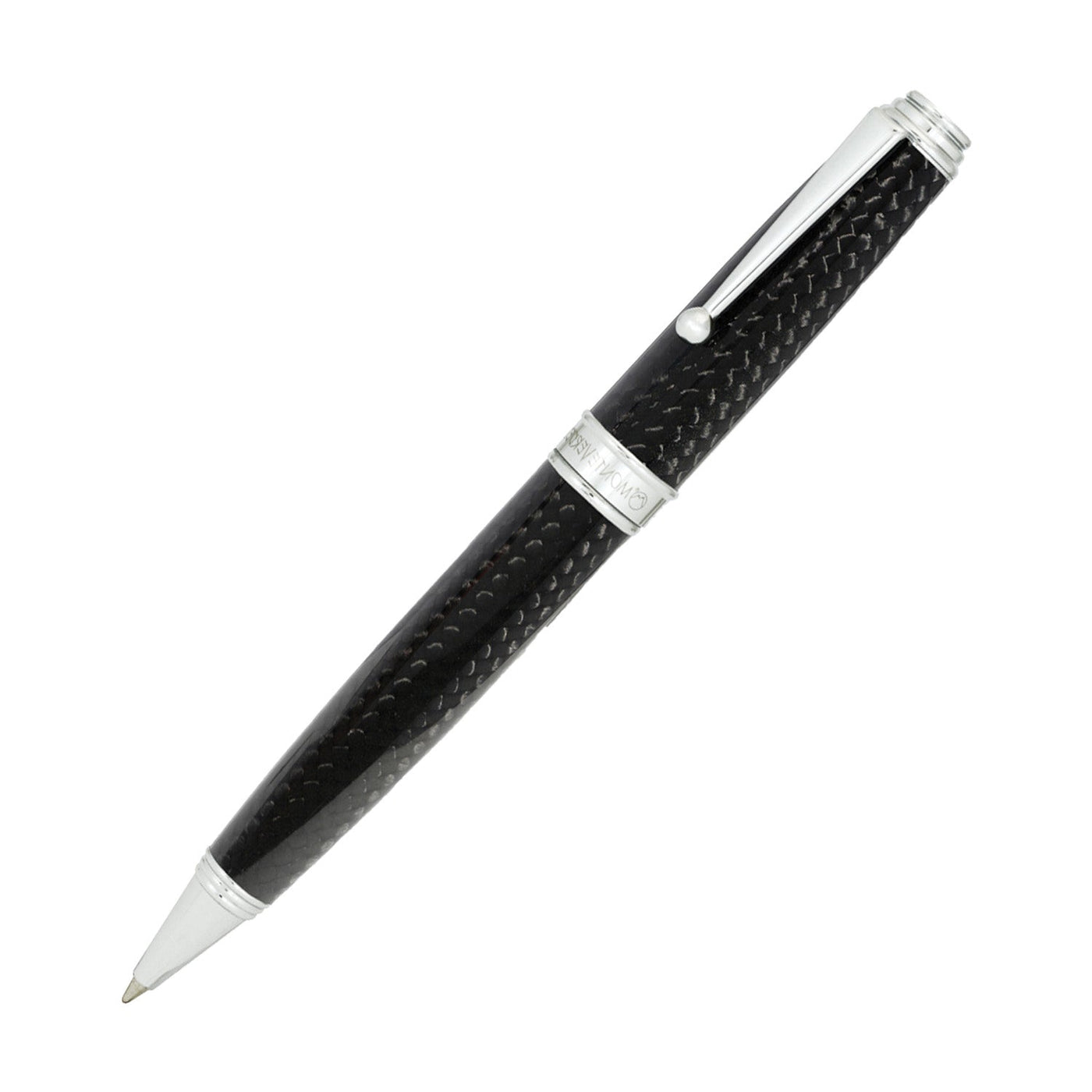 Monteverde Invincia Deluxe Ball Pen - Black CT - penpencilink