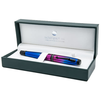 Monteverde Invincia Fountain Pen - Nebula BT - penpencilink