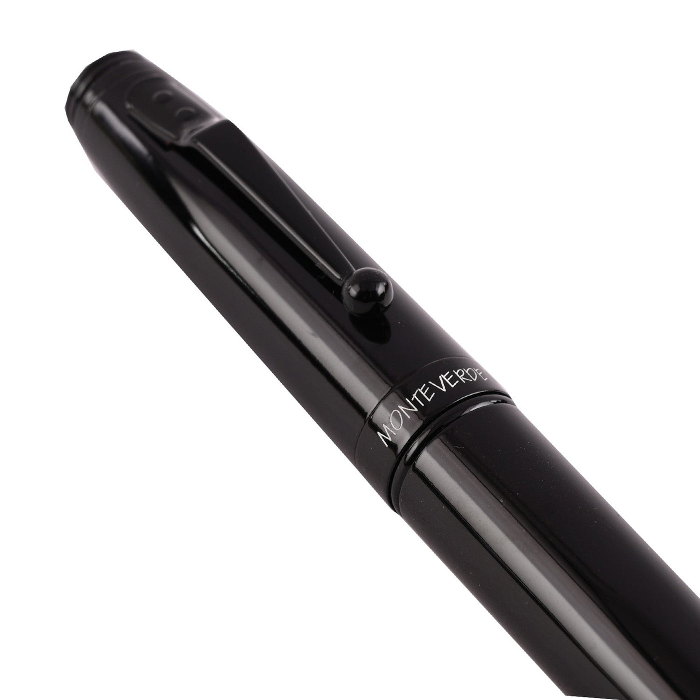 Monteverde Invincia Roller Ball Pen - Stealth Black BT - penpencilink