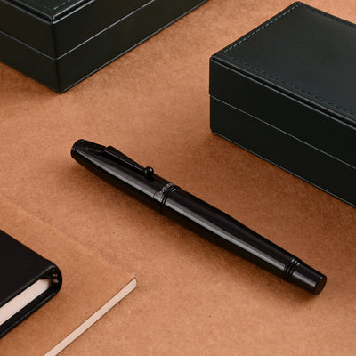 Monteverde Invincia Roller Ball Pen - Stealth Black BT - penpencilink