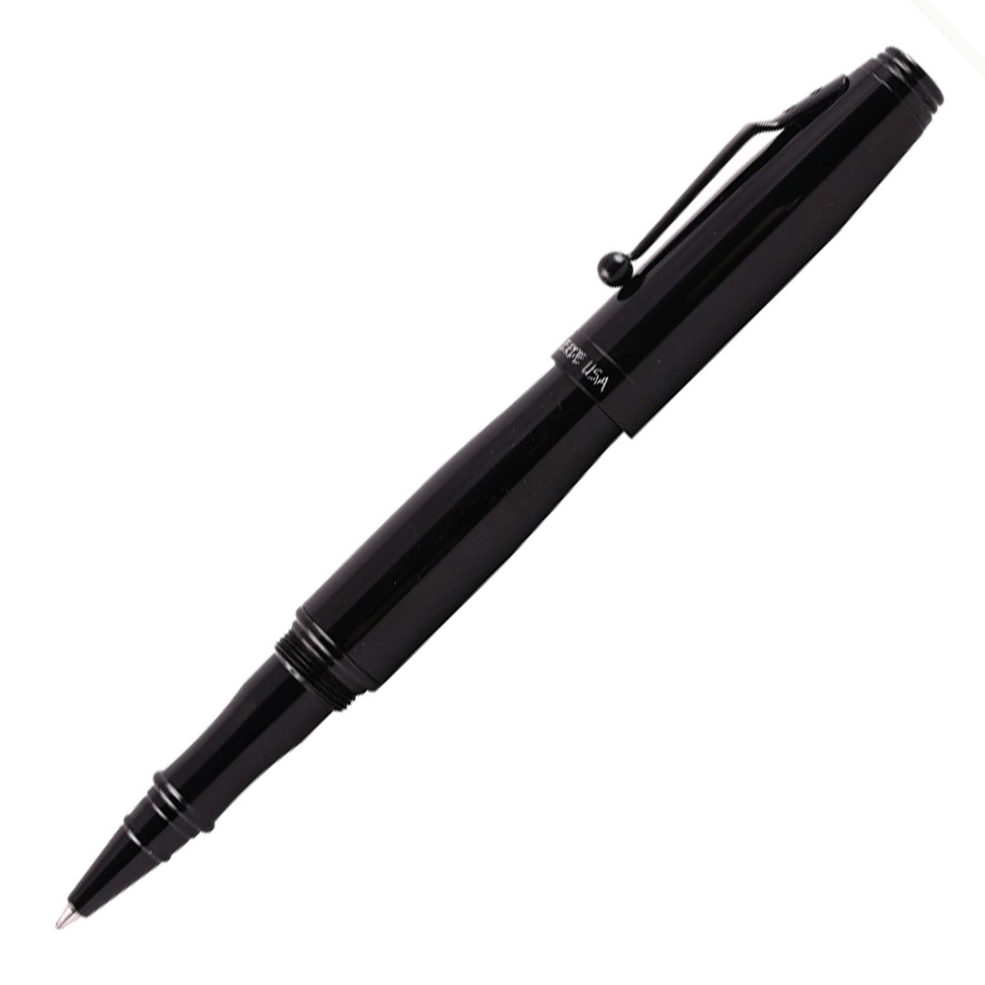 Monteverde Invincia Roller Ball Pen - Stealth Black BT - penpencilink