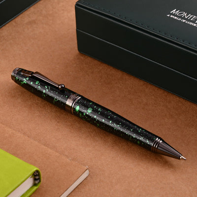 Monteverde Invincia Vega Ball Pen - Starlight Green - penpencilink