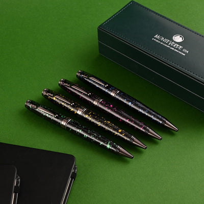 Monteverde Invincia Vega Ball Pen - Starlight Green - penpencilink