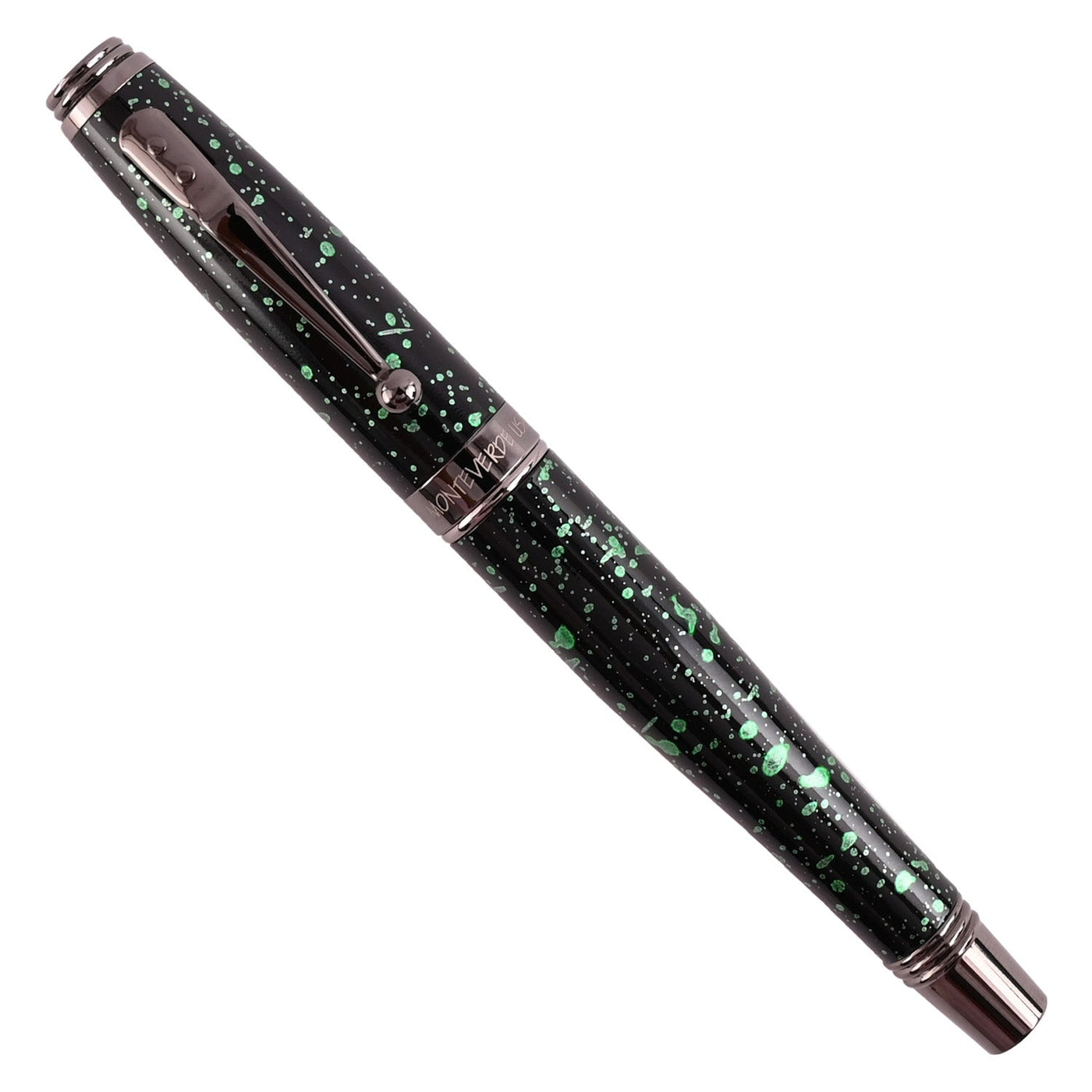 Monteverde Invincia Vega Fountain Pen - Starlight Green - penpencilink