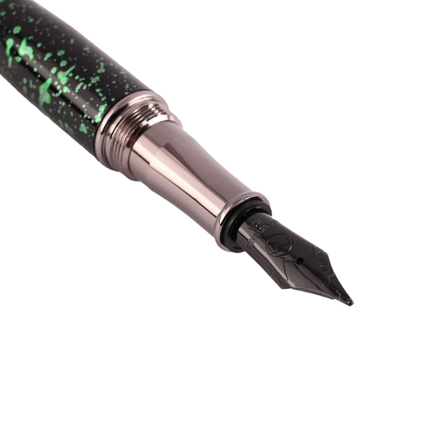 Monteverde Invincia Vega Fountain Pen - Starlight Green - penpencilink