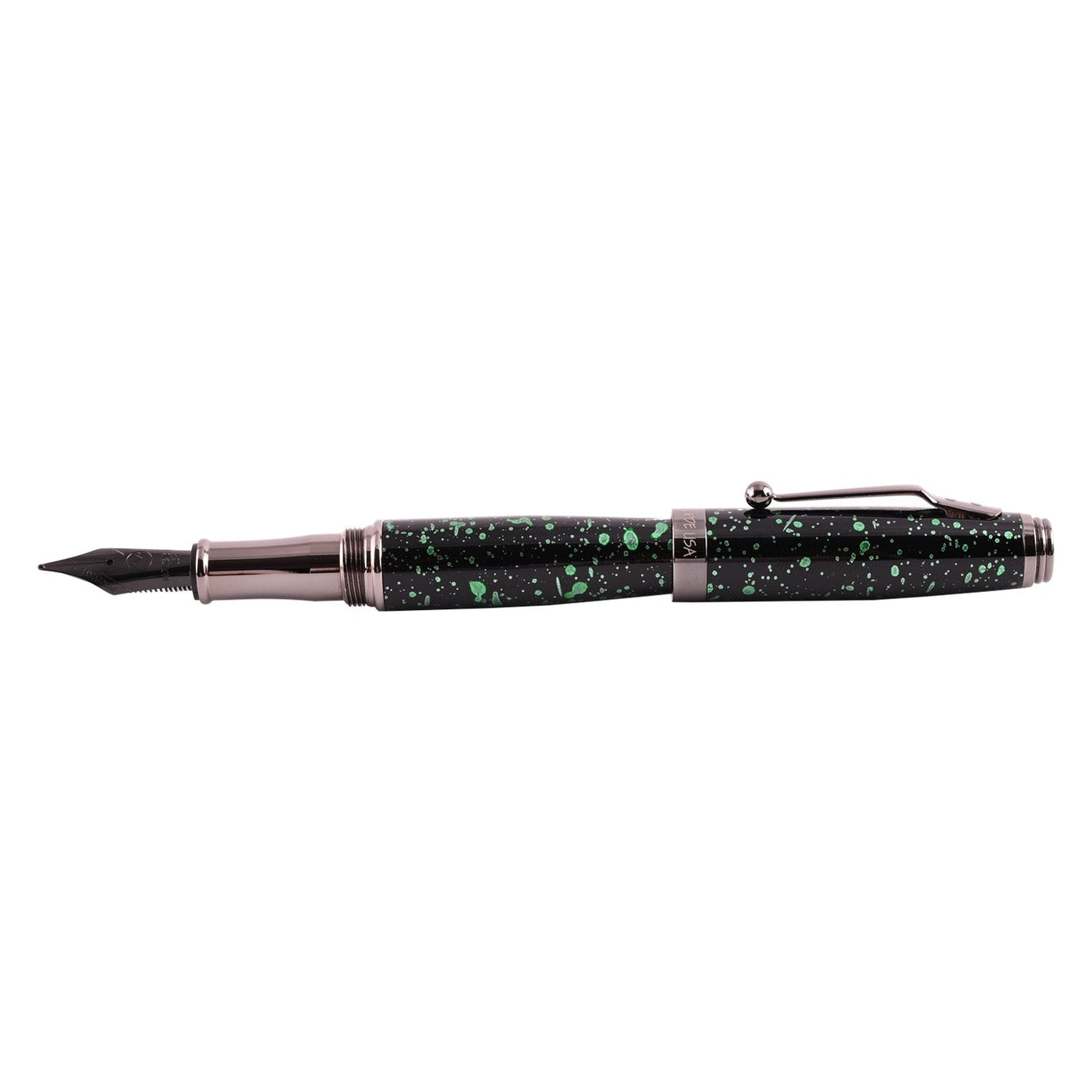 Monteverde Invincia Vega Fountain Pen - Starlight Green - penpencilink