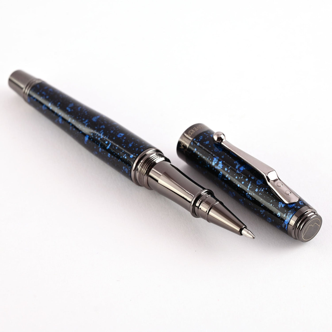 Monteverde Invincia Vega Roller Ball Pen - Starlight Blue - penpencilink