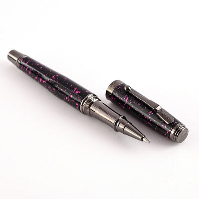 Monteverde Invincia Vega Roller Ball Pen - Starlight Purple - penpencilink