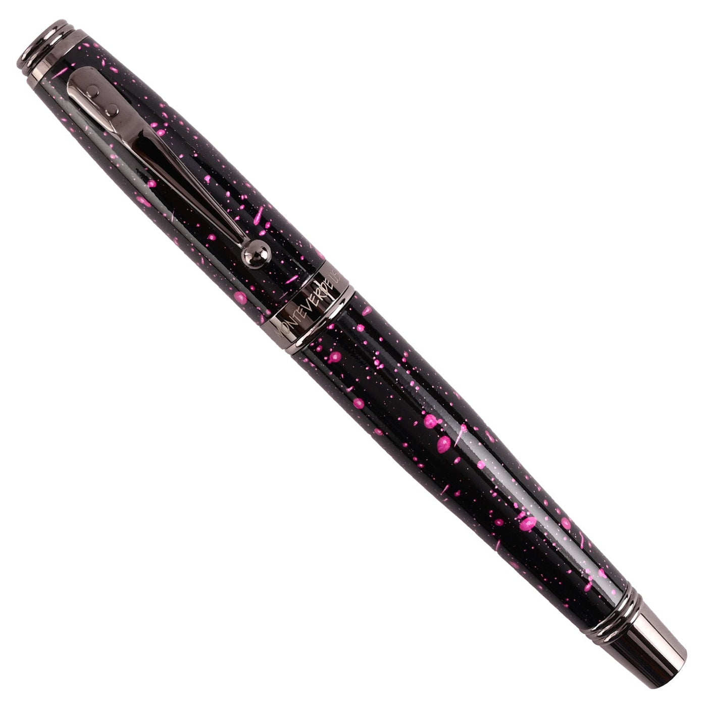 Monteverde Invincia Vega Roller Ball Pen - Starlight Purple - penpencilink