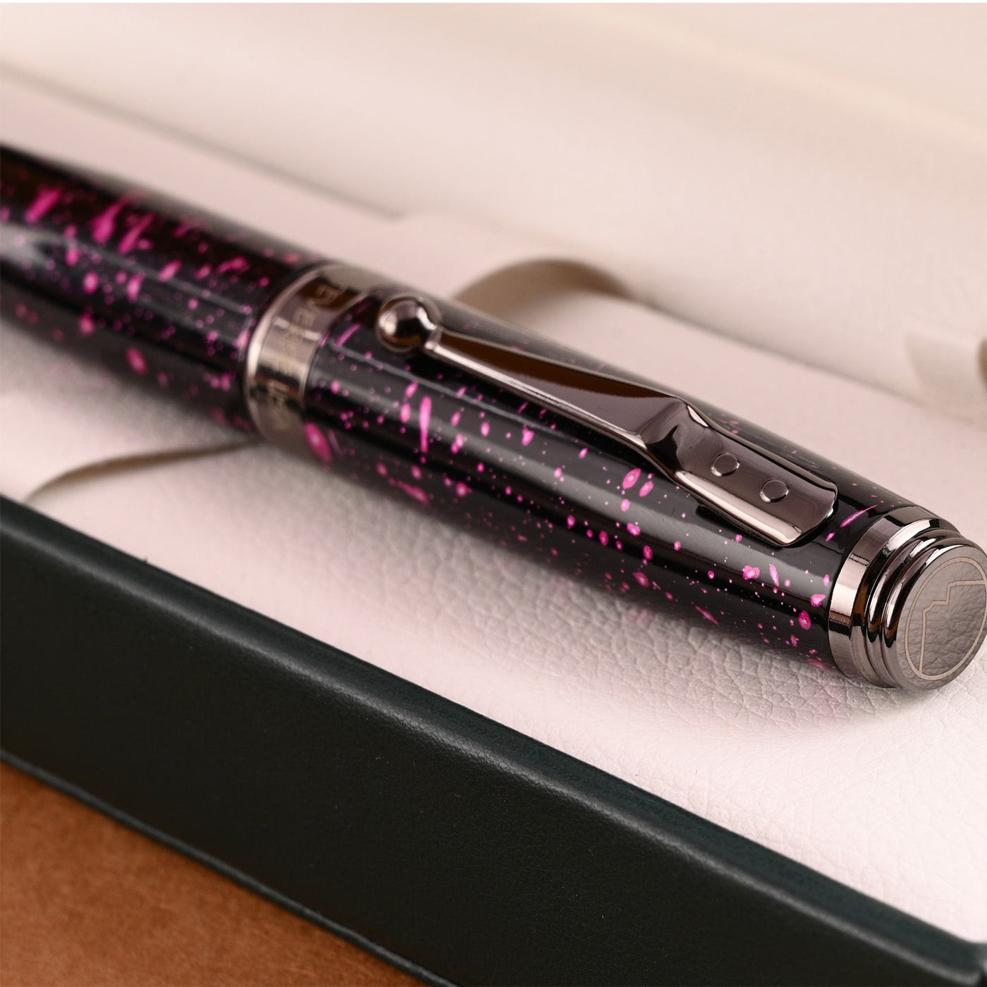 Monteverde Invincia Vega Roller Ball Pen - Starlight Purple - penpencilink
