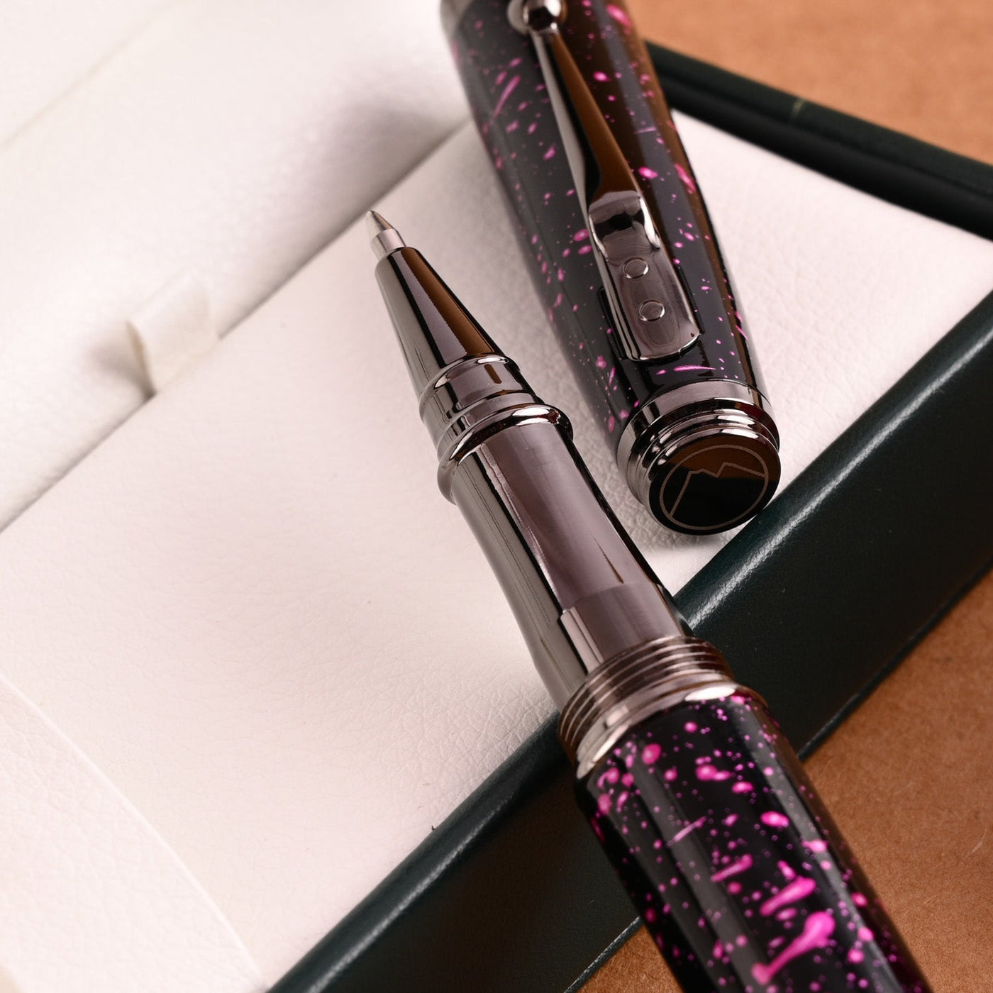 Monteverde Invincia Vega Roller Ball Pen - Starlight Purple - penpencilink