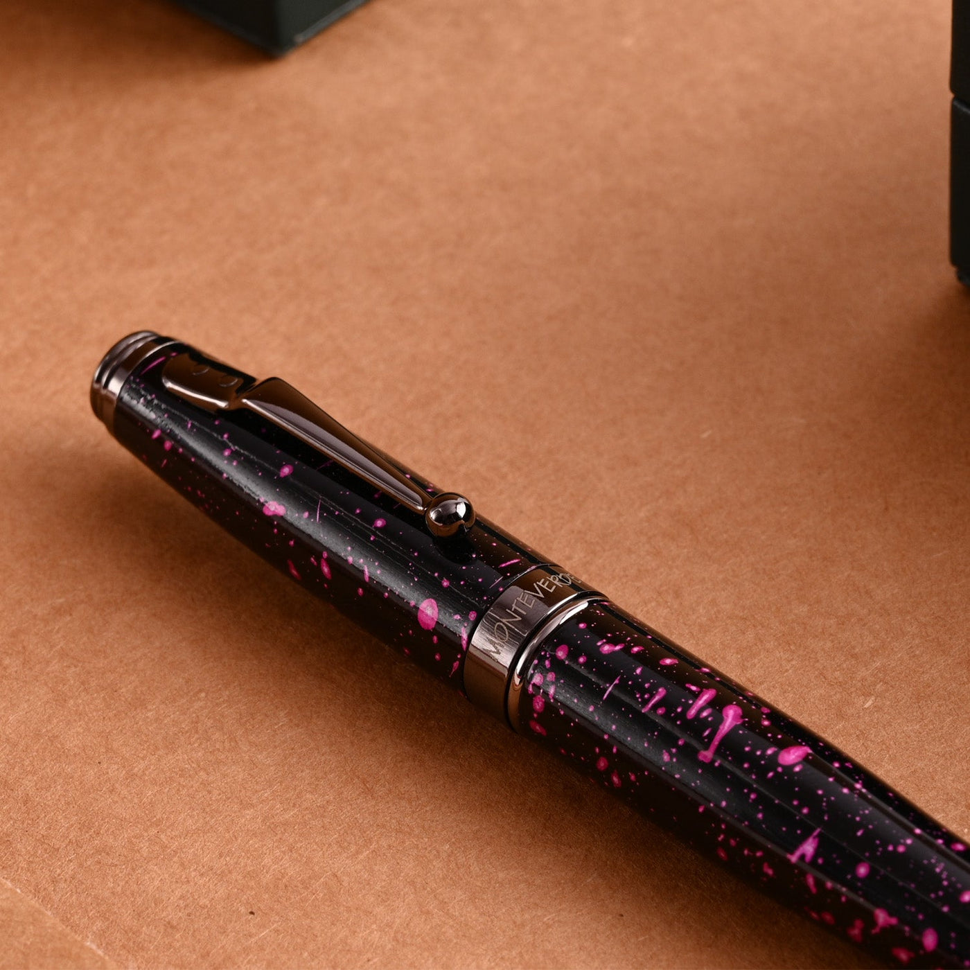 Monteverde Invincia Vega Roller Ball Pen - Starlight Purple - penpencilink