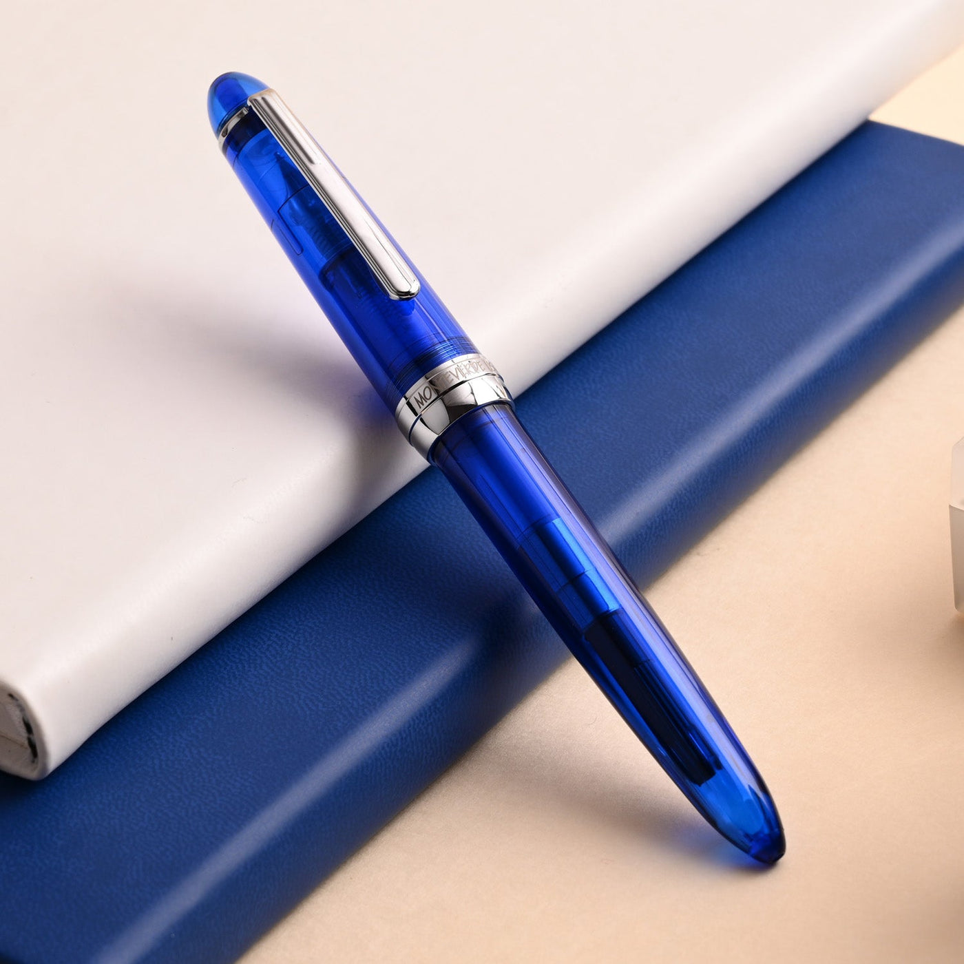 Monteverde Monza 3 Fountain Pen Set - Blue CT - penpencilink