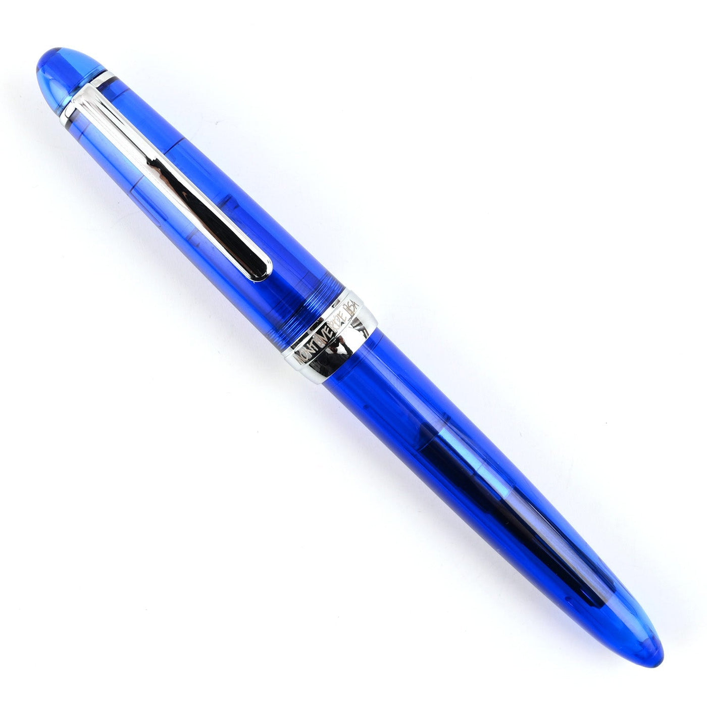 Monteverde Monza 3 Fountain Pen Set - Blue CT - penpencilink