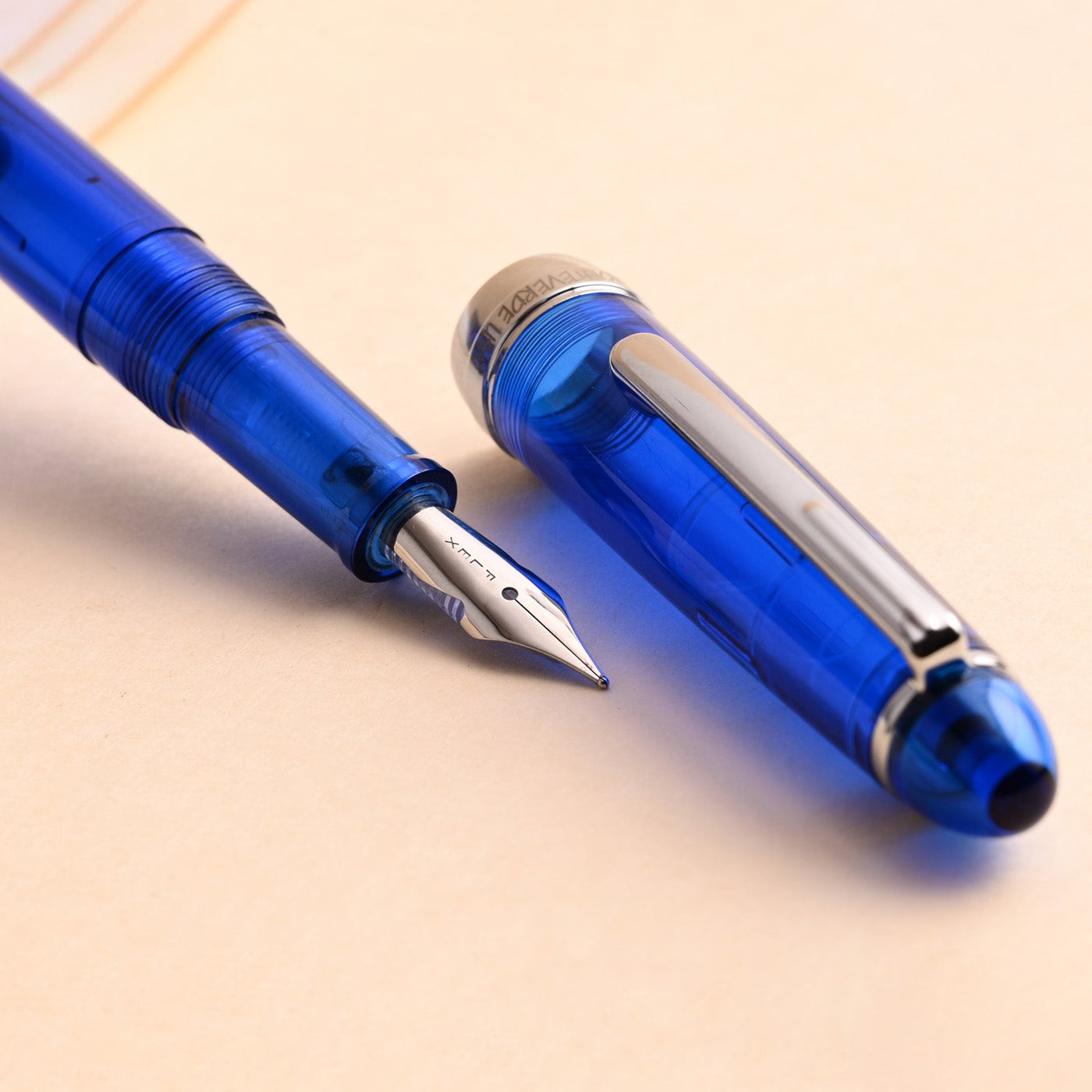 Monteverde Monza 3 Fountain Pen Set - Blue CT - penpencilink
