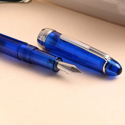 Monteverde Monza 3 Fountain Pen Set - Blue CT - penpencilink