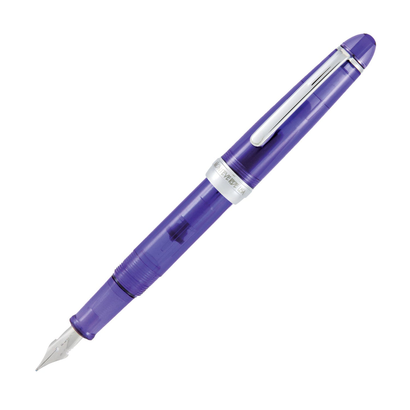 Monteverde Monza 3 Fountain Pen Set - Purple CT - penpencilink