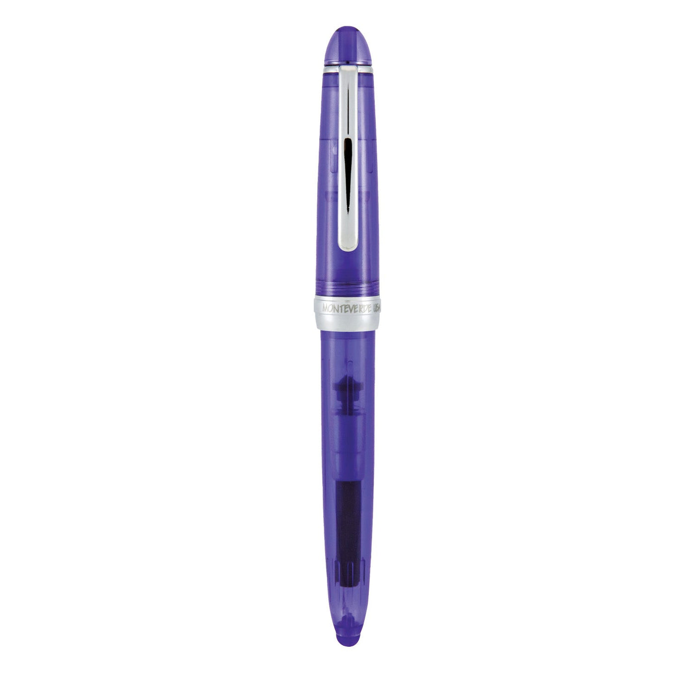Monteverde Monza 3 Fountain Pen Set - Purple CT - penpencilink