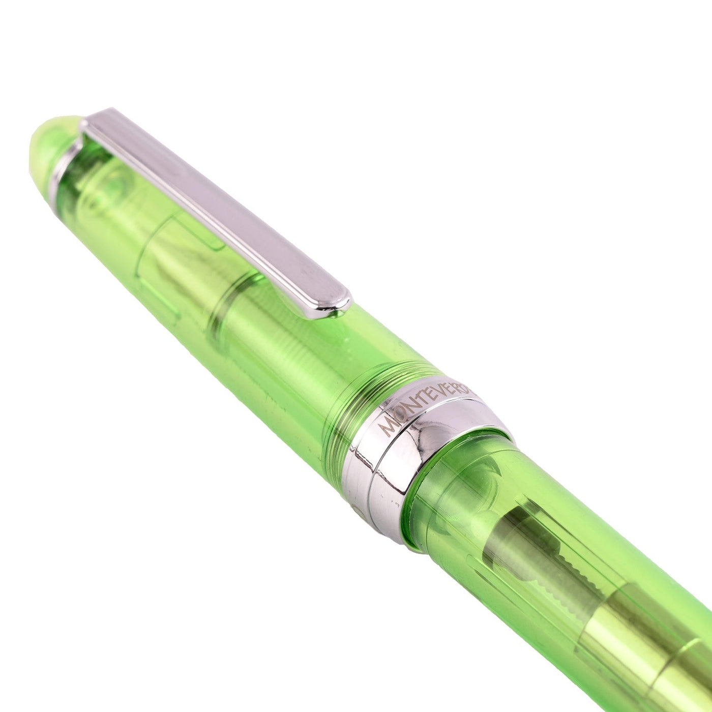 Monteverde Monza ID Fountain Pen - Green CT - penpencilink