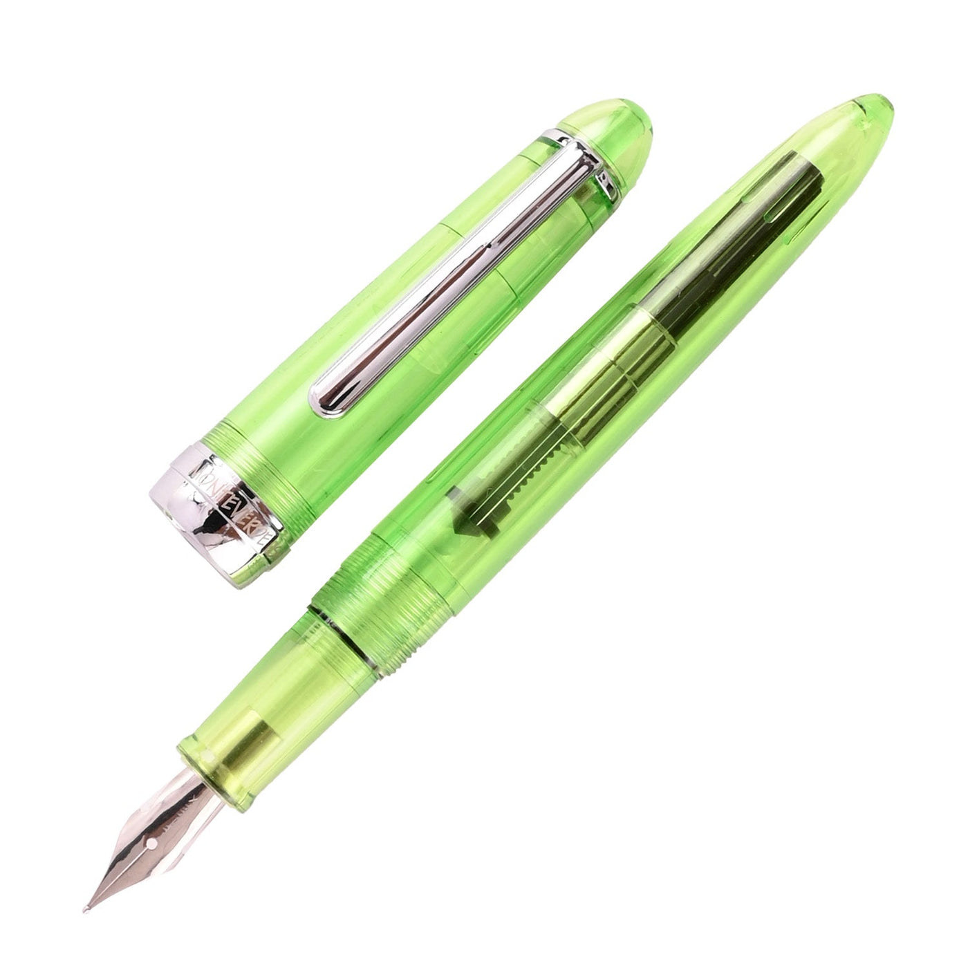 Monteverde Monza ID Fountain Pen - Green CT - penpencilink