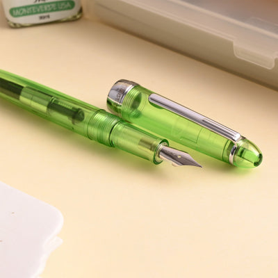 Monteverde Monza ID Fountain Pen - Green CT - penpencilink
