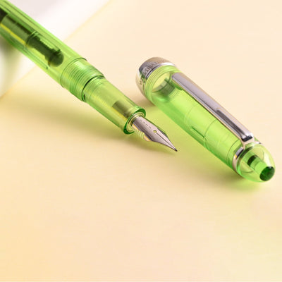 Monteverde Monza ID Fountain Pen - Green CT - penpencilink