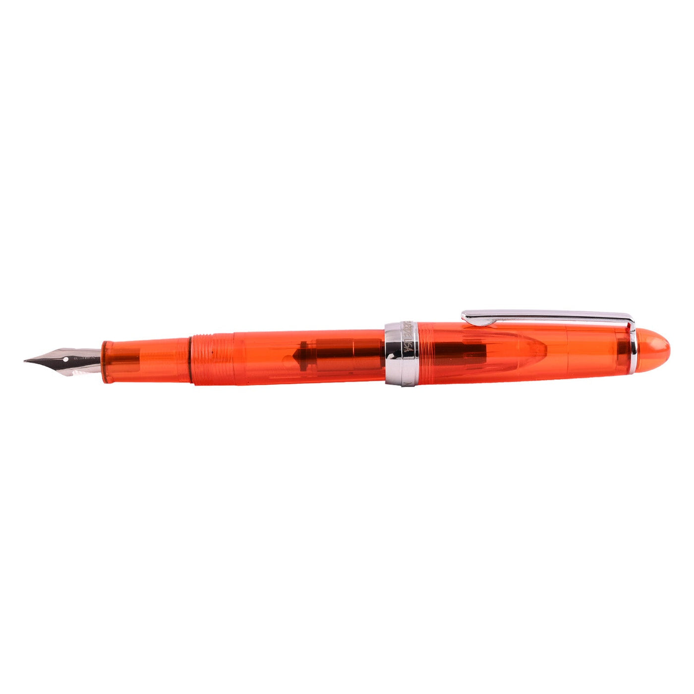 Monteverde Monza ID Fountain Pen - Orange CT - penpencilink