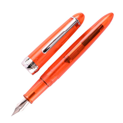 Monteverde Monza ID Fountain Pen - Orange CT - penpencilink