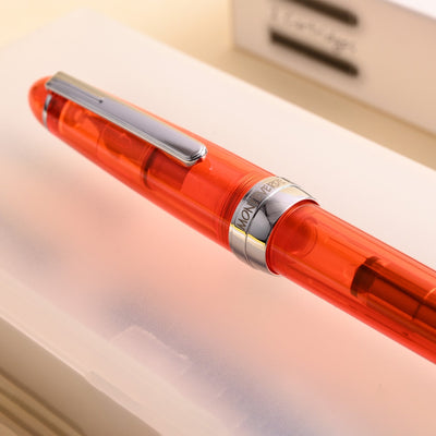 Monteverde Monza ID Fountain Pen - Orange CT - penpencilink