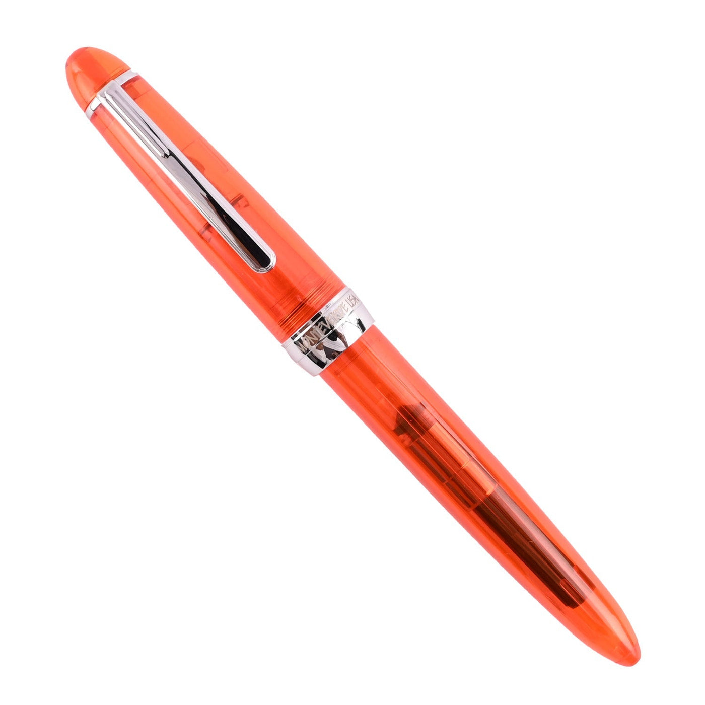 Monteverde Monza ID Fountain Pen - Orange CT - penpencilink