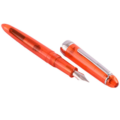 Monteverde Monza ID Fountain Pen - Orange CT - penpencilink