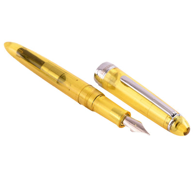 Monteverde Monza ID Fountain Pen - Yellow CT - penpencilink