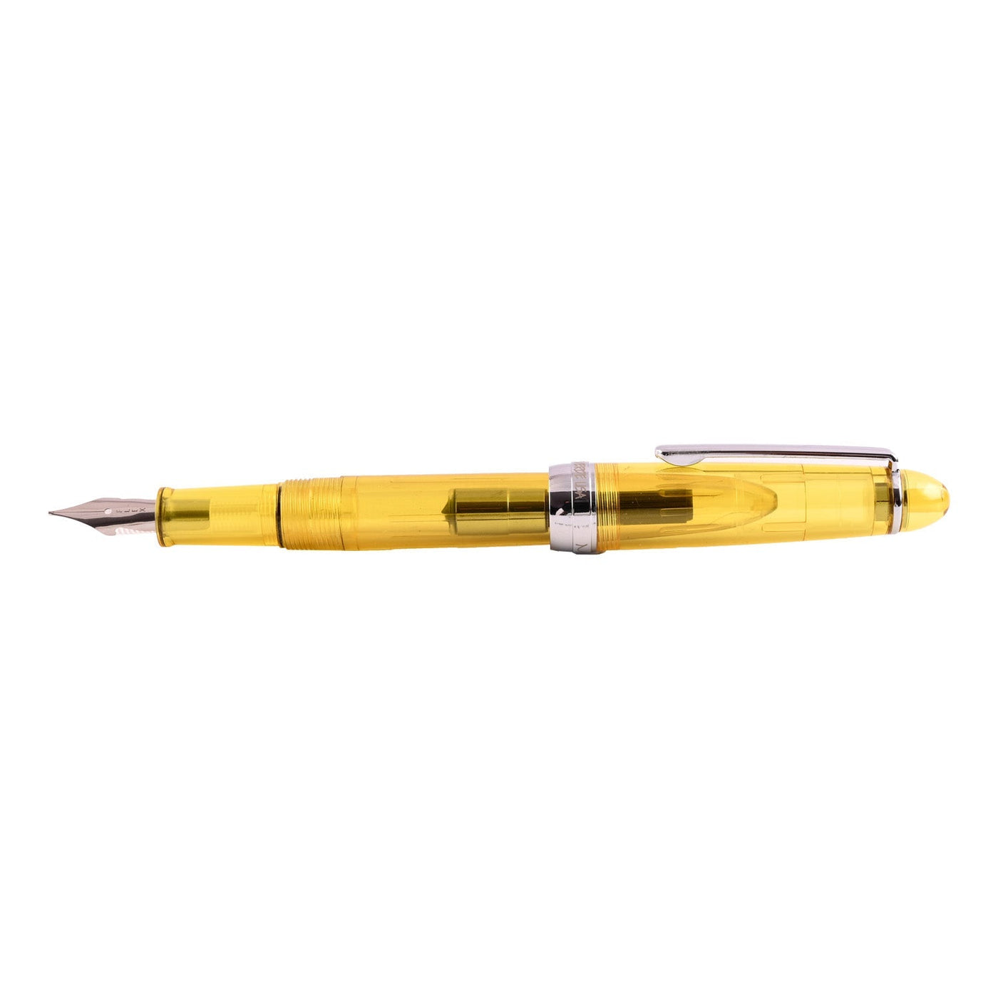 Monteverde Monza ID Fountain Pen - Yellow CT - penpencilink