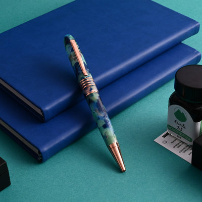 Monteverde Mountains of the World Ball Pen - Blue RGT - penpencilink