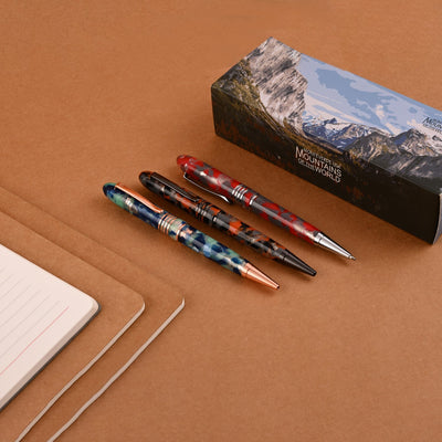 Monteverde Mountains of the World Ball Pen - Orange BT - penpencilink