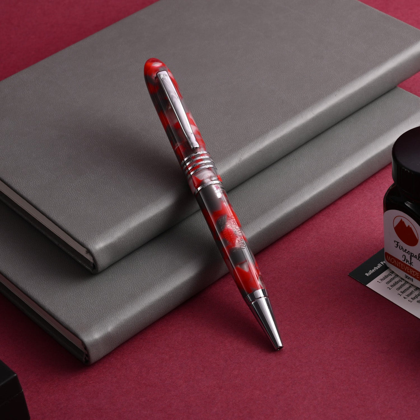 Monteverde Mountains of the World Ball Pen - Ruby CT - penpencilink